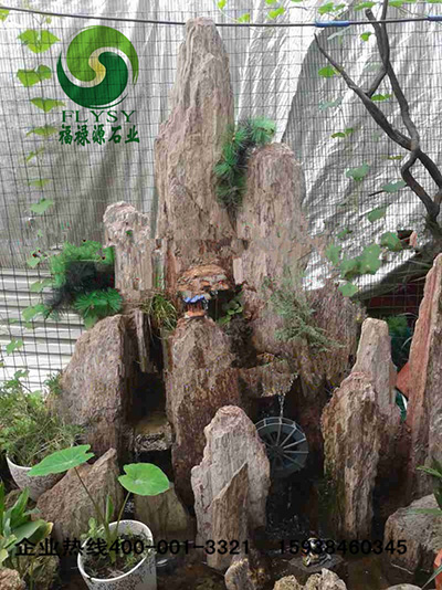 吸水石假山圖片